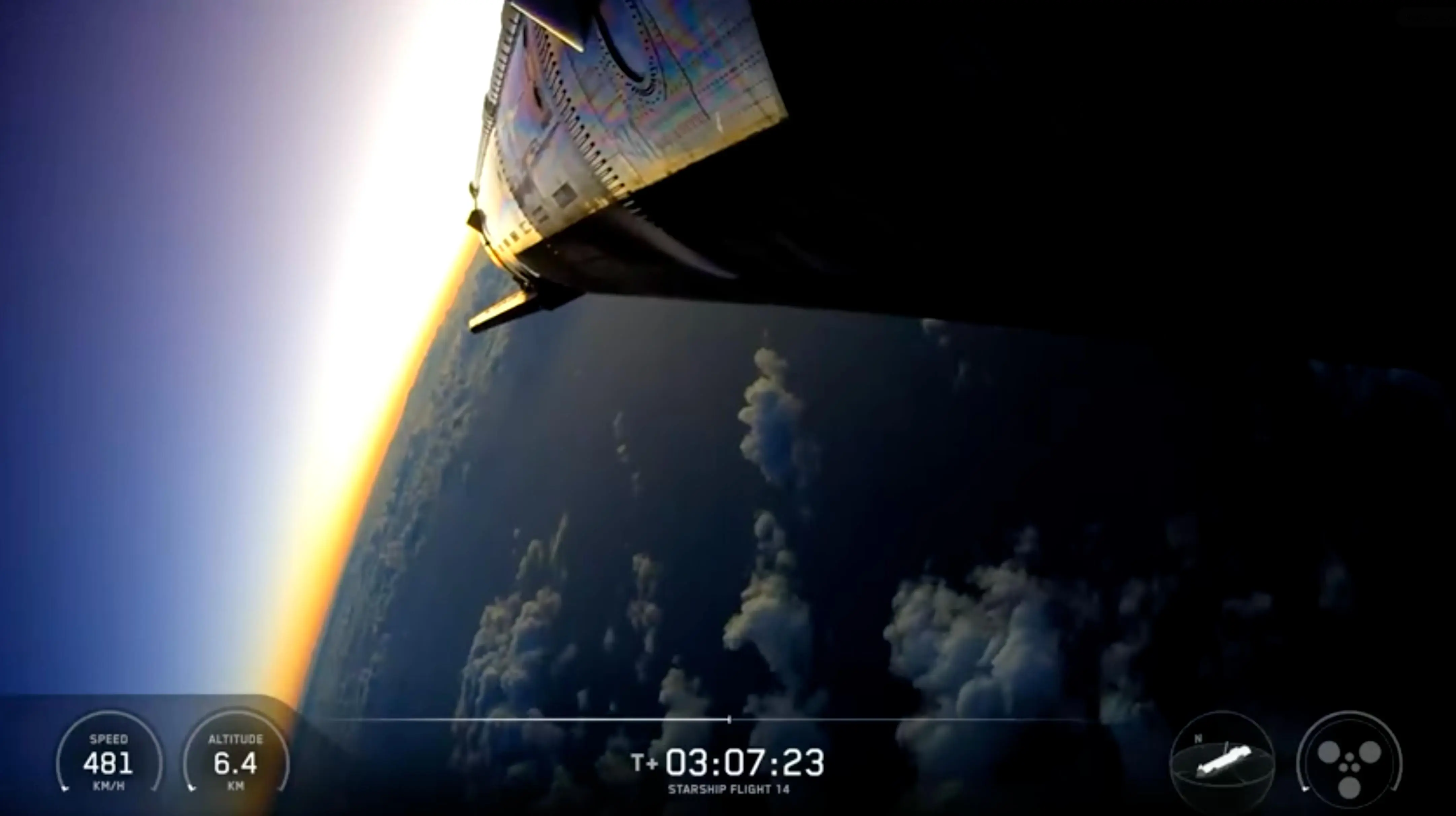 星舰入轨只坚持了3个小时，就从太空掉下来炸了！