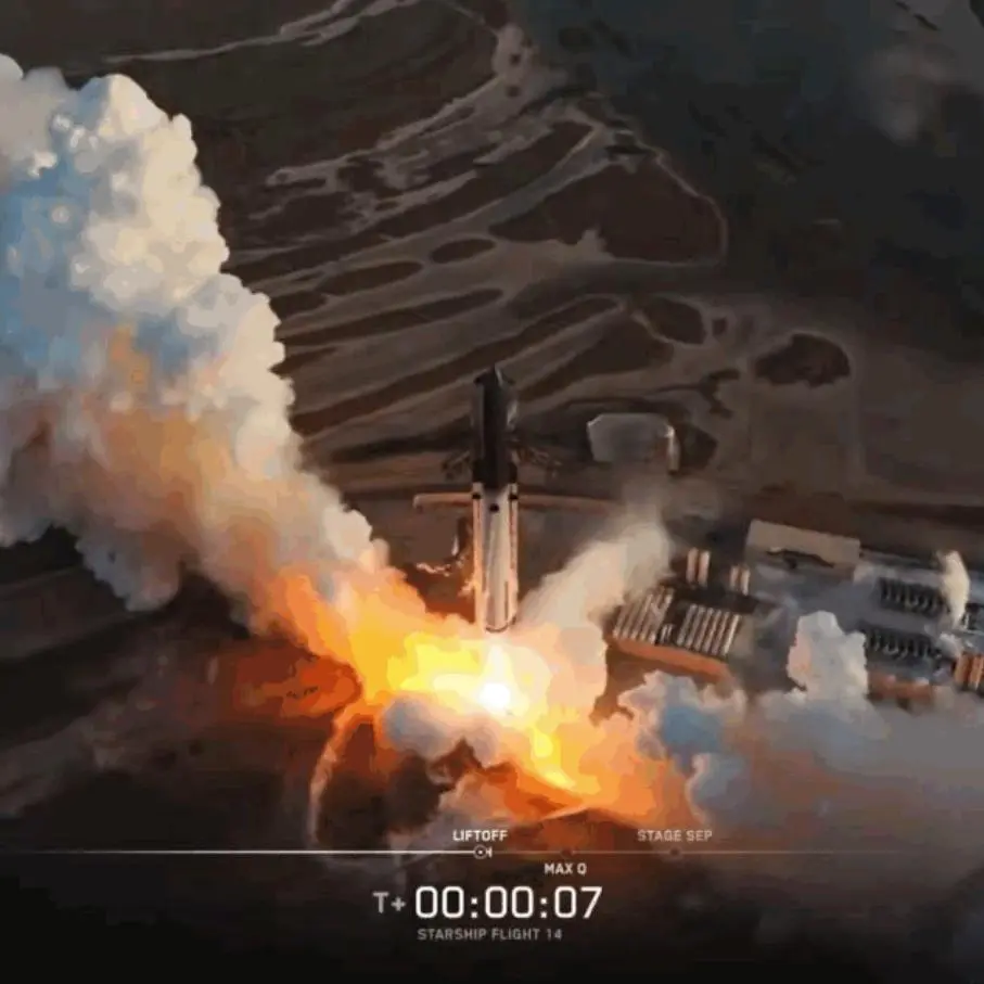 星舰入轨只坚持了3个小时，就从太空掉下来炸了！