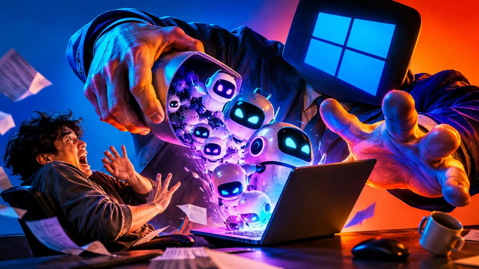 全球网友怒了！Windows 强塞 AI 关都关不掉，电脑还属于我们吗？