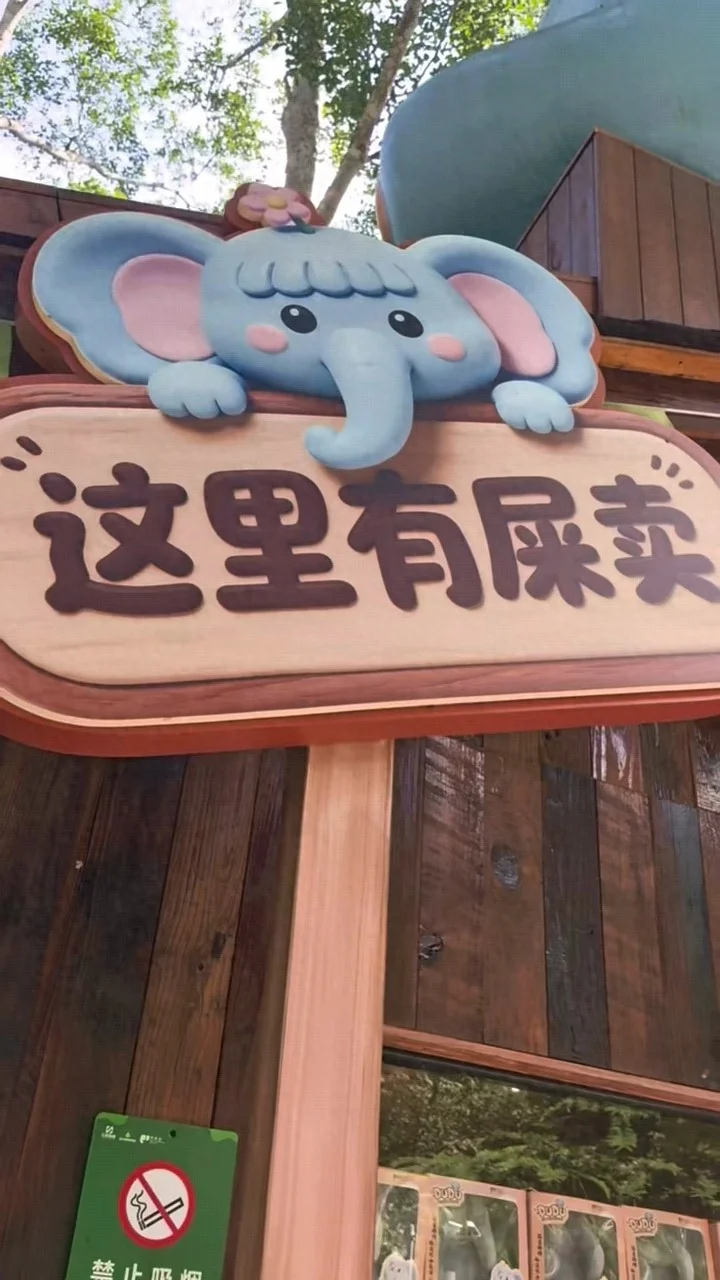 西双版纳野象谷卖象粪笔记本,无臭味