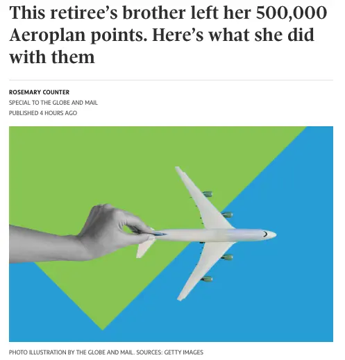 加拿大女子继承哥哥50万航空积分！换来6周豪华旅行！很多人不知道“电子遗产”也能留给家人