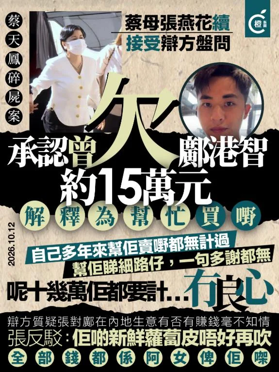 蔡天凤案庭审，三辩方律师围攻蔡母赌博