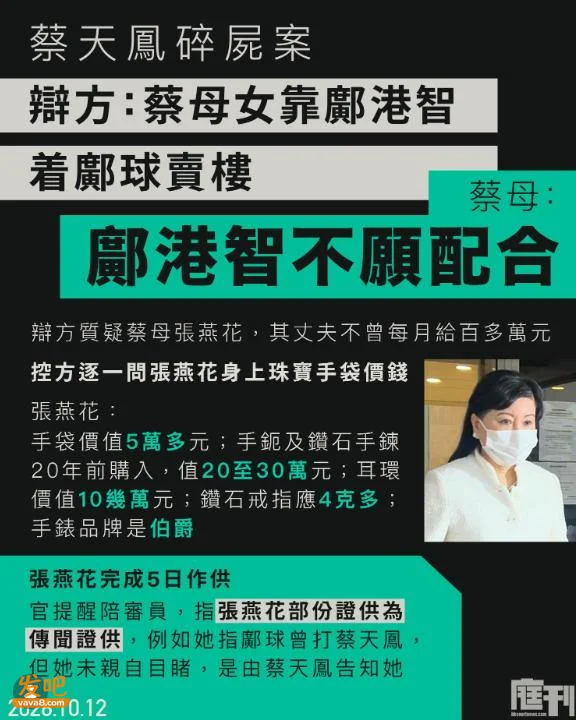 蔡天凤案庭审，三辩方律师围攻蔡母赌博
