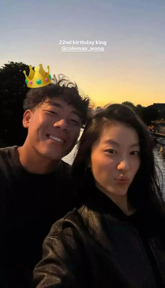 网球运动员黄泽林承认：已与陈奕迅女儿分手