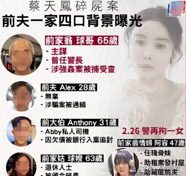 名媛蔡天凤前公公骂她生仔机器！三家关系远比想象复杂