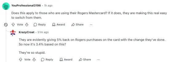 Rogers与Fido信用卡缴费加收1.6%，2027年实施