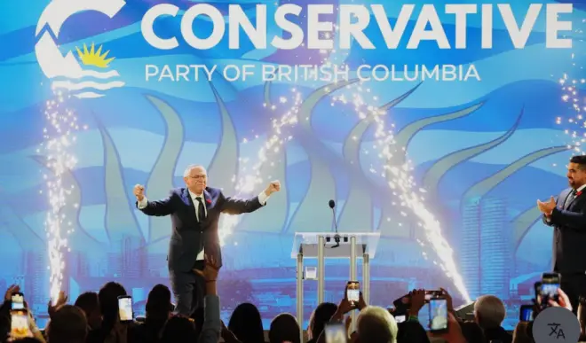 BC省变天！保守党夺64席，百年来首次执政，NDP惨败