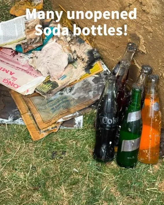 一家人挖出埋了50年的时间胶囊!除了催泪家书,还有黄色杂志??