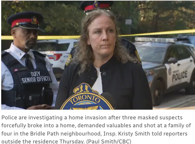 突发！多伦多跑马径豪宅入室打劫，全家受伤！父女3人身中多枪，母亲惨被锤砸！社区震惊！“每个人都惊恐”