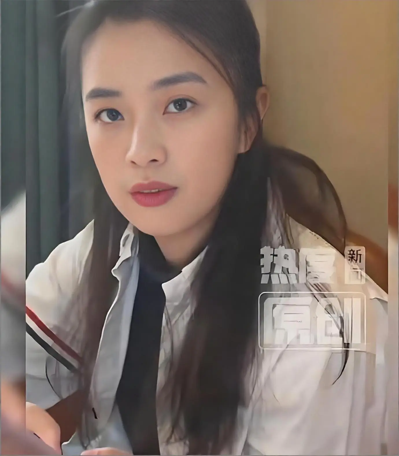 撞脸王祖贤的女生，真去景区上班了