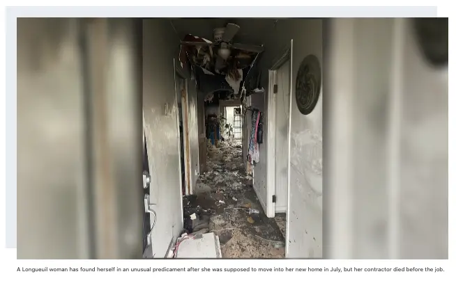 太惨！加拿大女房主家园被烧，筹$27万重建又遇噩梦！承包商突然死亡，9w去向不明，还背18w债务